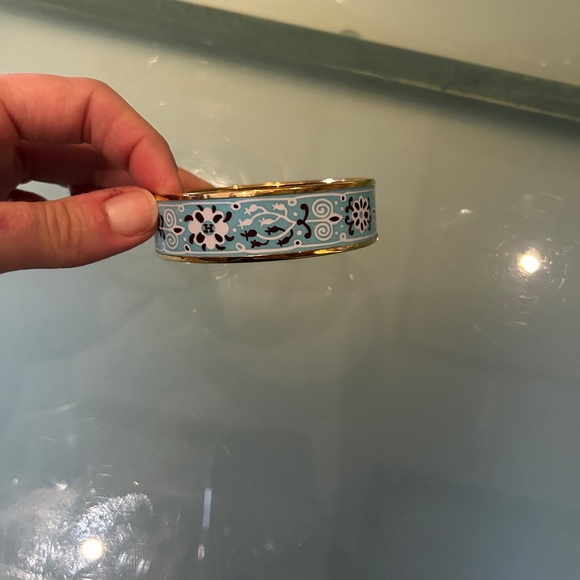 Hermes Wide Enamel Bangle Bracelet - Picture 7 of 9